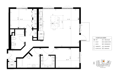 Two Bedroom C3 Bradbury at The Society